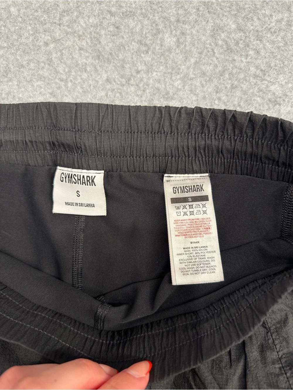 Gymshark Black Training Shorts